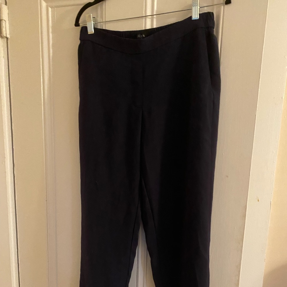 J.Crew Factory Navy Jamie Pull-On Pants - Size 10